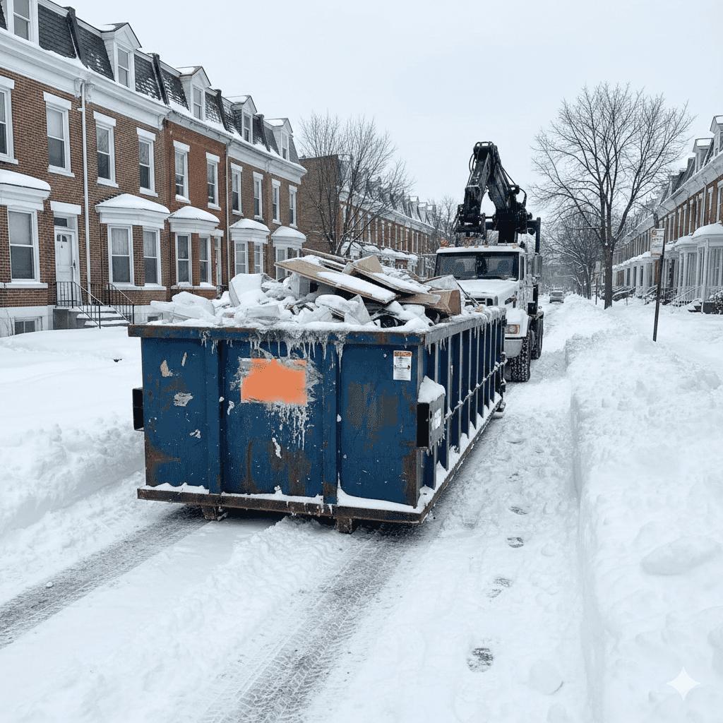 How Cold Weather Affects Waste and Junk Disposal in Philadelphia